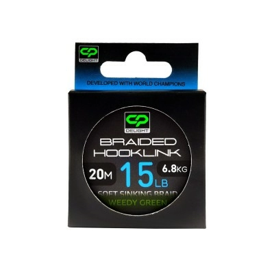 Поводковый материал Carp Pro Delight Sinking Hooklink  20м 15lb (Green)