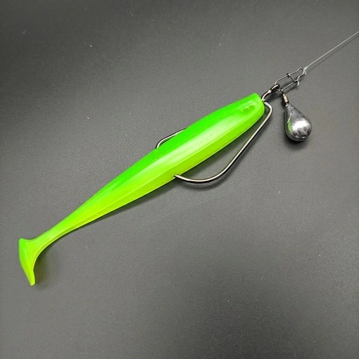 Крючок офсетный  Рыболовная империя Fish_Emp OFFSET Size 4 Никель 5шт 2