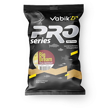 Прикормка сыпучая Vabik Pro Big Bream 1 кг (Лещ Крупный) 