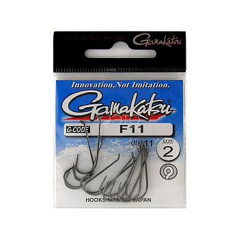 Крючки с колечком Gamakatsu F-11 Size 6  
