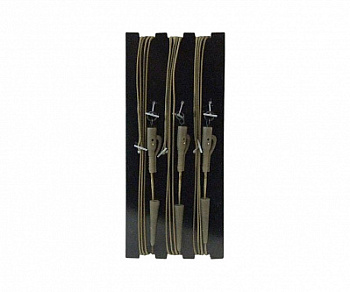 Монтаж безопасная клипса Korda Leadcore Leader Lead Clip Weed Silt   3шт