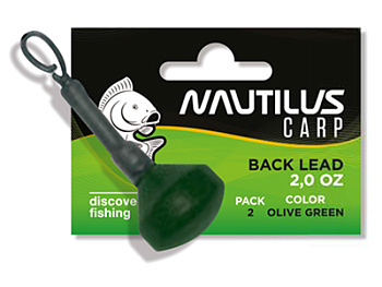 Заднее грузило Nautilus Back Lead  2,0oz/57г