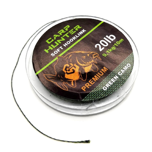 Повод. мат. Carp Hunter PREMIUM   10м 20lb91