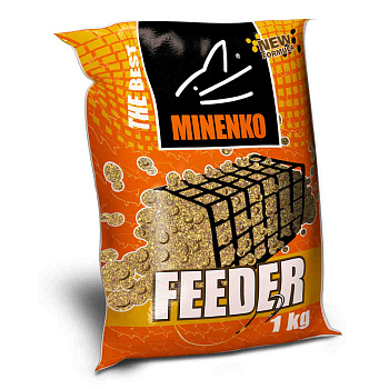 Прикормка фидерная Minenko Feeder Roach 1 кг (Плотва) 
