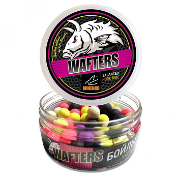 Бойлы нейтральные Minenko WAFTERS  Color Mixed  12мм 70 г (Aroma Free) 