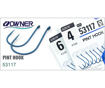 Крючки с колечком Owner PINT HOOK Size 12  
