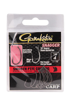 Крючки Gamakatsu Snagger Size 4  