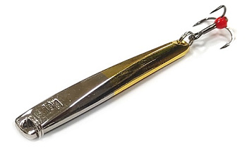 Вертикальная блесна HitFish Winter spoon 7002 55мм 10 гр. color №04 Mix латунь