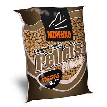 Пеллетс Minenko PMbaits Pineapple 10мм 3 кг (Ананас)   Желтый
