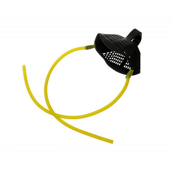 Запасная резина для рогатки   F-fishing Medium Yellow Elastic With Pounch