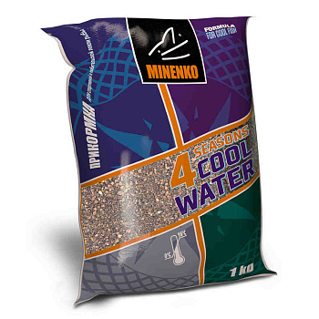 Прикормка зимняя Minenko Cool Water 4 Season Crucian 1 кг (Карась) 