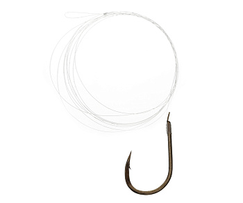Крючок с поводком F-fishing Sherman Pro Carp Ready Rigs Size 10    0,148мм 80см