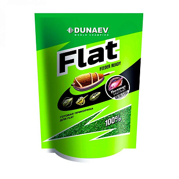 Прикормка методная Dunaev Flat Feeder Ready 1 кг (Палтус) 