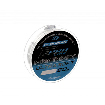 Леска F-fishing Mantaray Ultra Soft  50м 1,15кг/0,12мм (Прозрачная) 