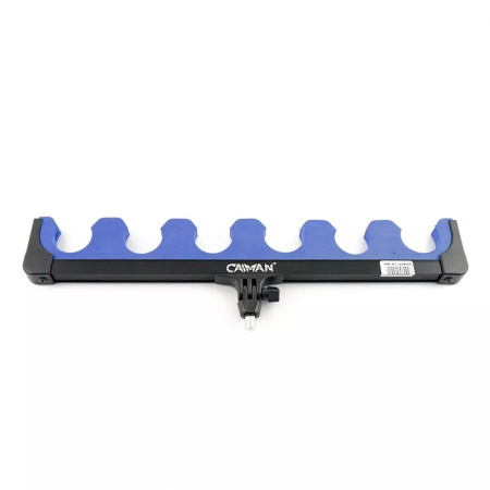 Держатель удилища (Гребенка) Caiman 6 ячеек 229406  Blue 1шт