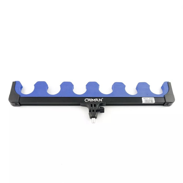 Держатель удилища (Гребенка) Caiman 6 ячеек 229406  Blue 1шт