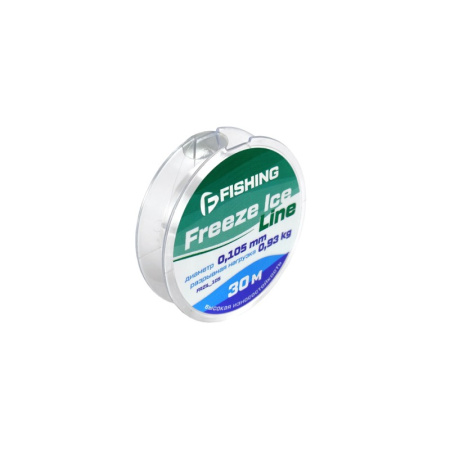 Леска зимняя F-Fishing Freeze Ice Line  30м 0,93 кг0,105мм (Прозрачный)