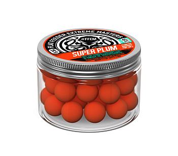 Бойлы плавающие FFEM Baits   Super Plum 14мм 50 г (Супер Слива) 