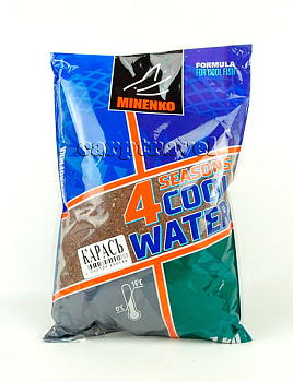 Прикормка зимняя Minenko Cool Water Crucian 1 кг (Карась) 