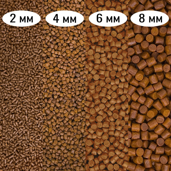 Пеллетс Carpomaniya  CORN + TUTTI-FRUTTI 4мм 650 г (сладкая кукуруза + тутти-фрутти)   тёмно-жёлтый