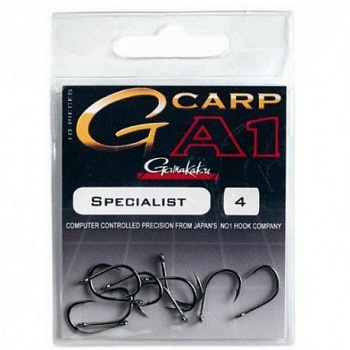 Крючки Gamakatsu A1 G-Carp Specialist Size 2  