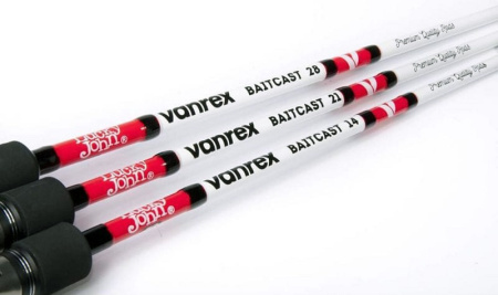 Спиннинг кастинговый Lucky John Vanrex BAITCAST 198 cм 7-28гр (двухчастное)5