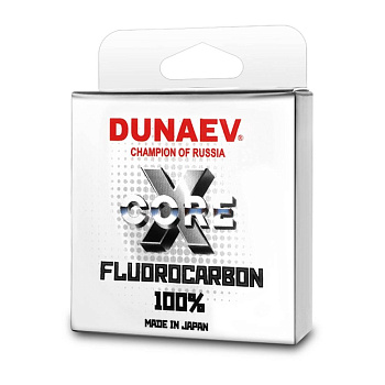 Леска Dunaev Fluorocarbon  30м 10кг/0,37мм Прозрачная 
