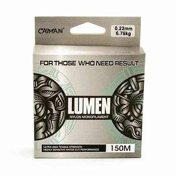 Леска Caiman Lumen  150м 6,75 кг/0,22мм (Прозрачный) 