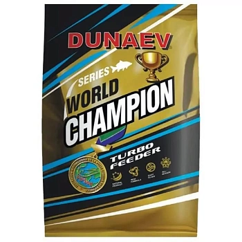 Прикормка фидерная Dunaev World Champion Turbo Feeder 1 кг (Турбо Фидер) 