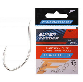 Крючки с лопаткой F-fishing Super Feeder Size 12  