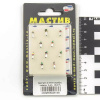 Мормышка Кристалл 3 петля, пайетка (Вольфрамовая) Мастив  (Серебро) 0,4 г1