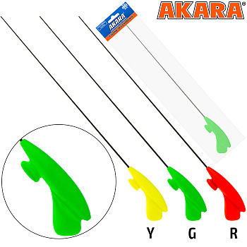 Удилище зимнее (блеснилка) Akara RHC-M-Y 38.5см  одночастное