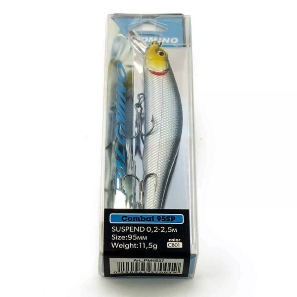 Воблер Palomino Combat 95SP 11,5гр 0,2-2,5м цвет 1 2
