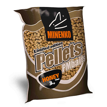 Пеллетс Minenko PMbaits Honey 10мм 3 кг (Мед)   Желтый