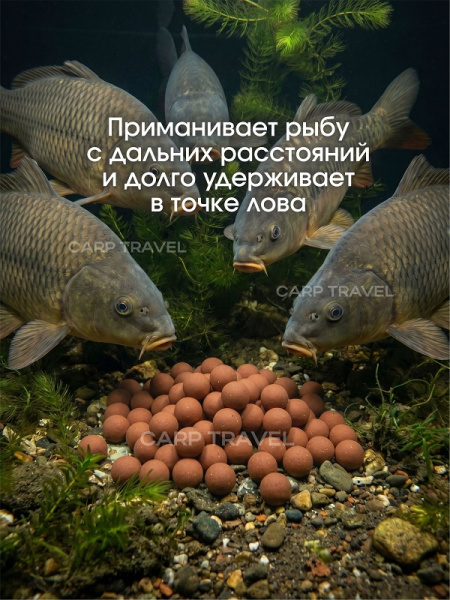 Бойлы тонущие Carptravel насадочные Monster Crab 14мм 100 г (Монстр краб) 5