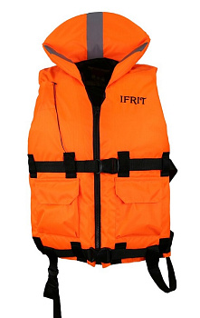 Спасательный жилет IFRIT 140 Размер XXXL цвет Люминесцентно-оранжевый