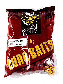 Бойлы тонущие Lion Baits  Euro Baits Bloodworm 20мм 1 кг (Мотыль) 