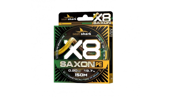 Плетеный шнур EastShark Saxon PE X8