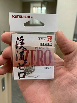 Крючки с лопаткой Katsuichi Keiryu Zero KF-01 Size 5  с бородкой