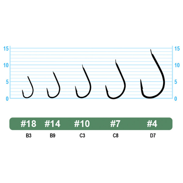 Крючки с лопаткой Owner Funa Brown 1