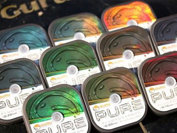 Леска Guru Pure Fluorocarbon  50м 1,53кг/0,14мм Прозрачный 