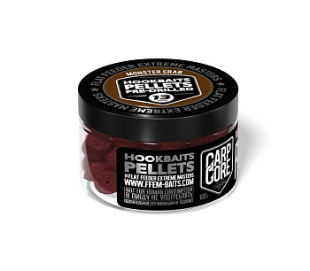 Пеллетс FFEM Baits насадочный Pellets  Monster Crab 13мм 100 г (Чудовищный краб) Просверленный  Свет