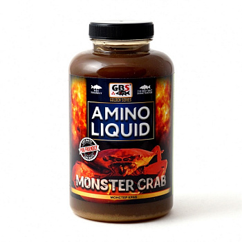 Жидкое питание GBS Baits Amino Liquid Monster Crab 500 мл (Монстр Краб) 