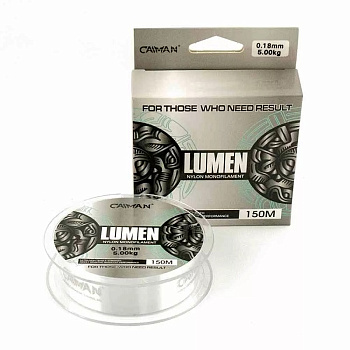 Леска Caiman Lumen  150м 5,0кг/0,18мм (Прозрачный) 