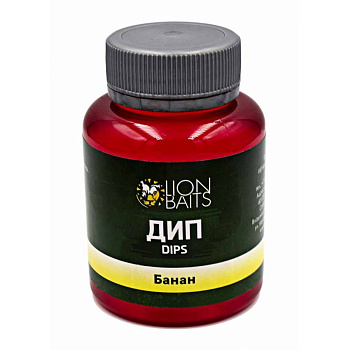 Дип Lion Baits  Banana 130 мл 130 г Банановый эфир