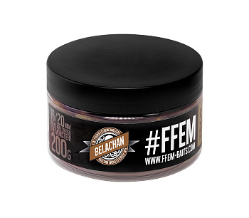 Бойлы пылящие FFEM Baits насадочные Belachan 16/20мм 200 г (Белачан) 