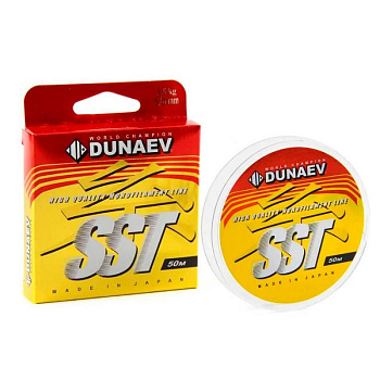 Леска Dunaev SST  50м 2,00кг/0,12мм (Прозрачный) 