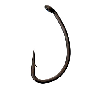 Крючки Carp Pro Curved Shank Size 4 Black Teflon 