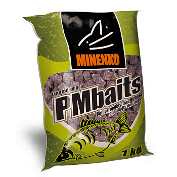 Пеллетс Minenko PMbaits Sourсe 14мм 1 кг (Соурс)   Темный