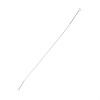 Поводок скрутка F-fishing Wire Leader стальной 16кг 25 см 0,40мм
